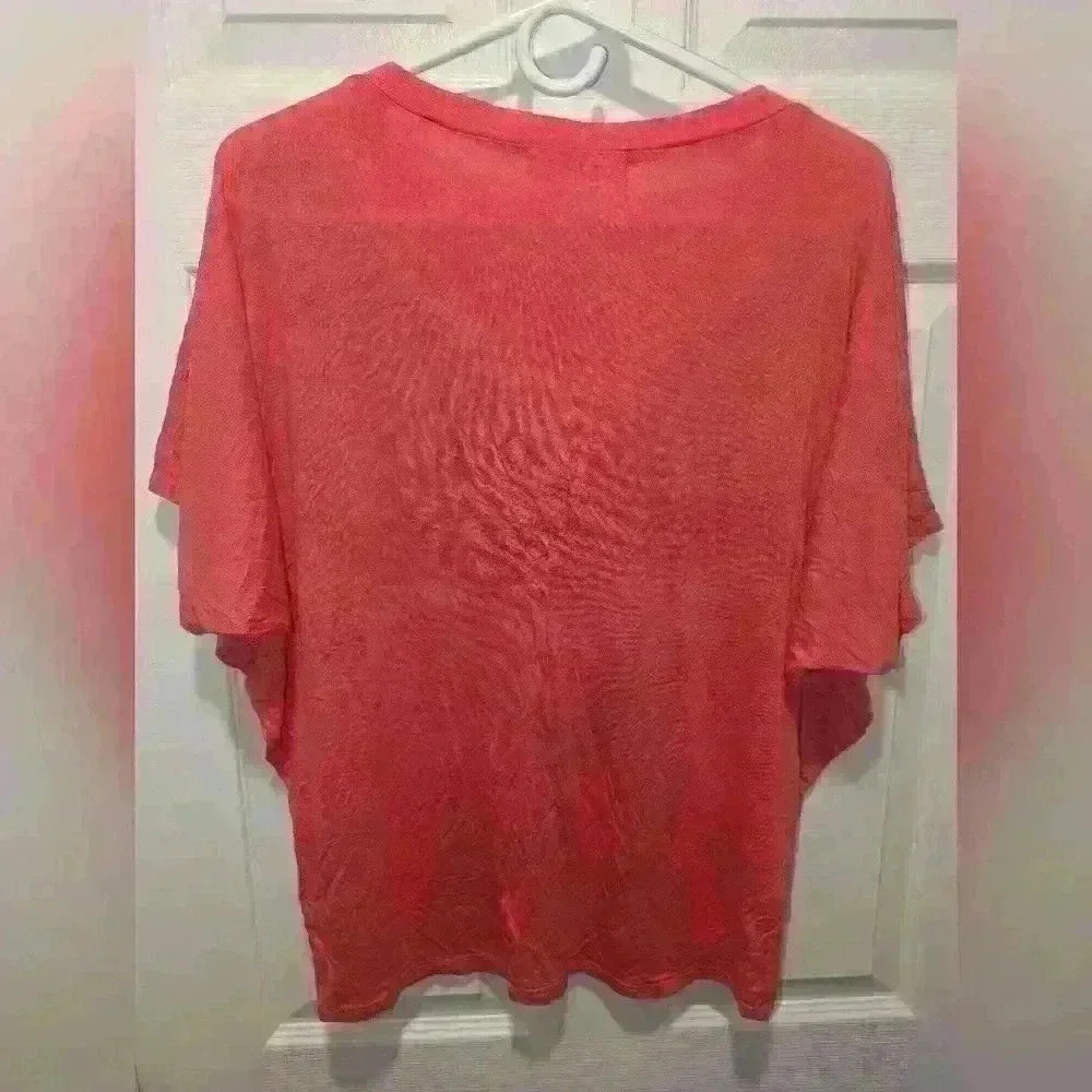 Shop wanna b pink and cheetah print medium shirt - Picture 6 of 6